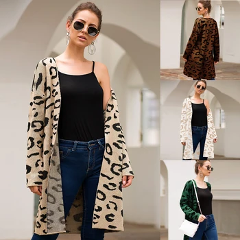 Leopard Sweater Cardigan Women'S 2019 New Korean Loose Sweater Women Coat Khaki Knitting Outwear Female Casual Open Stitch Xl
Leopard Sweater Cardigan Women'S 2019 New Korean Loose Sweater Women Coat Khaki Knitting Outwear Female Casual Open Stitch Xl