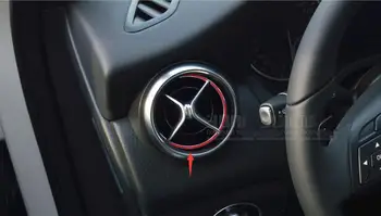 Yimaautotrims Dashboard Air Outlet Vent Cover Ring Trim Sticker Fit For Mercedes-Benz A Class W176 B Class W246 2013 2014 2015
Yimaautotrims Dashboard Air Outlet Vent Cover Ring Trim Sticker Fit For Mercedes-Benz A Class W176 B Class W246 2013 2014 2015