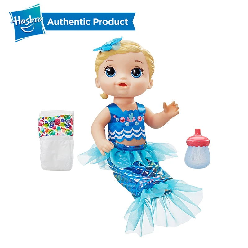 Hasbro Baby Alive Shimmer n Splash Mermaid (Bld Hair) AliveThat Poops And Pee Alive Dresse Doll Diapers Cupcake Birthday
Hasbro Baby Alive Shimmer n Splash Mermaid (Bld Hair) AliveThat Poops And Pee Alive Dresse Doll Diapers Cupcake Birthday