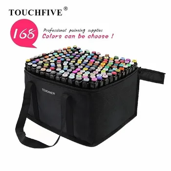 TOUCHFIVE Optional 168 Colors Art Markers Brush Pen Sketch Alcohol Based Markers Dual Head Manga Drawing Pens Art Supplies
TOUCHFIVE Optional 168 Colors Art Markers Brush Pen Sketch Alcohol Based Markers Dual Head Manga Drawing Pens Art Supplies