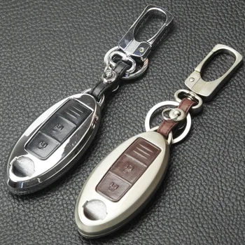 jingyuqin Zinc Alloy+Leather Car Key Cover Case For Nissan Teana X-Trail Qashqai Note Livina Sylphy Tiida Sunny Murano
jingyuqin Zinc Alloy+Leather Car Key Cover Case For Nissan Teana X-Trail Qashqai Note Livina Sylphy Tiida Sunny Murano