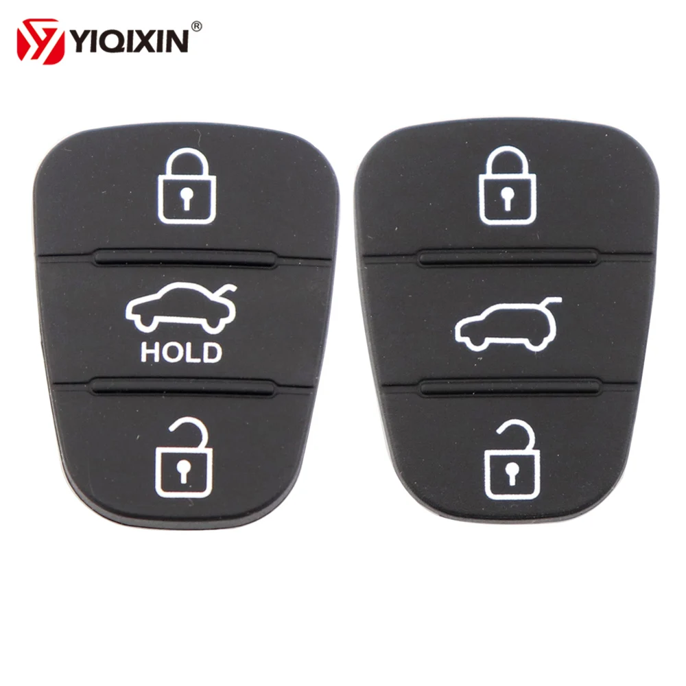 YIQIXIN 3 Button Remote Key Shell Fob Case Rubber Pad Button For Hyundai I10 I20 I30 IX35 For Kia Sportage picanto 3 Rio k2 K5
YIQIXIN 3 Button Remote Key Shell Fob Case Rubber Pad Button For Hyundai I10 I20 I30 IX35 For Kia Sportage picanto 3 Rio k2 K5