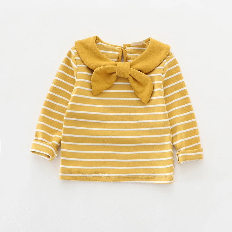 Girls T-Shirt 2018 Spring Baby Girl Clothes Long sleeve T-Shirt Fashion Striped Shirt Children Clothing Sailor Collar Blouse
Girls T-Shirt 2018 Spring Baby Girl Clothes Long sleeve T-Shirt Fashion Striped Shirt Children Clothing Sailor Collar Blouse