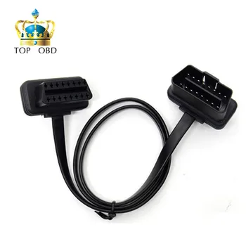 Wholesale 60-100cm Flat+Thin As Noodle Male To Female Car Connector Adapter 16 Pin OBDII OBD-II OBD 2 OBD2 Extension Cable
Wholesale 60-100cm Flat+Thin As Noodle Male To Female Car Connector Adapter 16 Pin OBDII OBD-II OBD 2 OBD2 Extension Cable