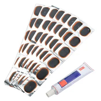 48 pieces Black oval tire patch in rubber Bicycle tire glue Patches Wheel PATCH in rubber Bike Bicycle MTB Tubeless tire Repai
48 pieces Black oval tire patch in rubber Bicycle tire glue Patches Wheel PATCH in rubber Bike Bicycle MTB Tubeless tire Repai
