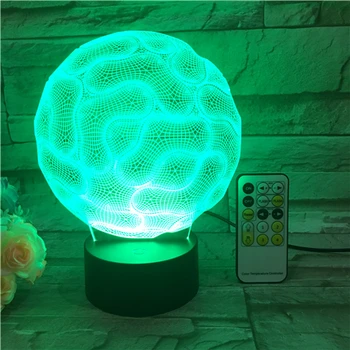 Abstract Brain Nightlight 3D USB Touch Switch & Remote Control Acrylic engrave 7 Color Gradient Atmosphere Table Lamp Drop Ship
Abstract Brain Nightlight 3D USB Touch Switch & Remote Control Acrylic engrave 7 Color Gradient Atmosphere Table Lamp Drop Ship