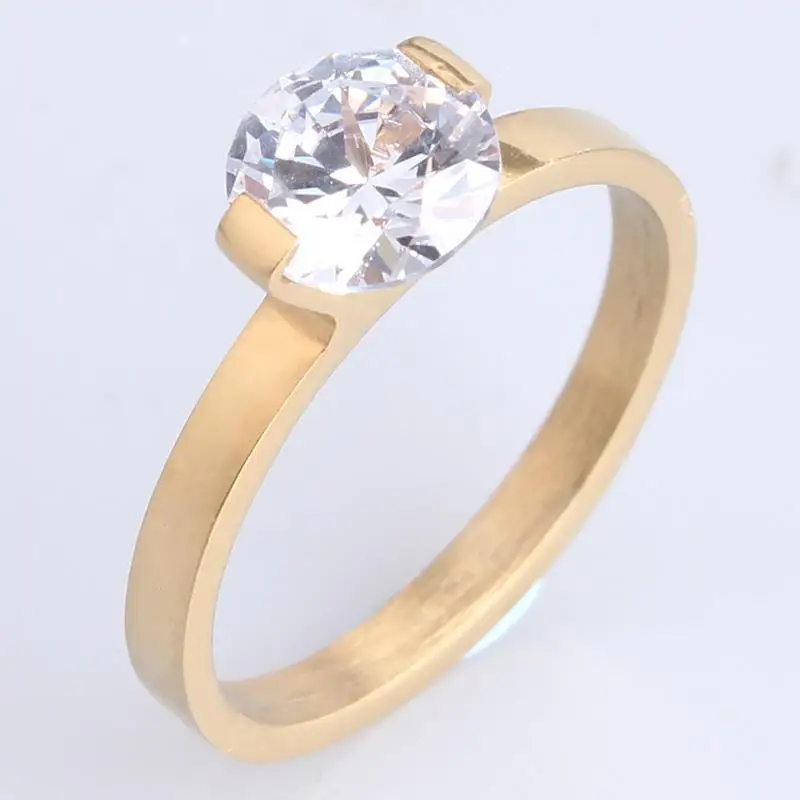 2mm gold big zircon Square 316L Stainless Steel wedding rings for women men wholesale
2mm gold big zircon Square 316L Stainless Steel wedding rings for women men wholesale