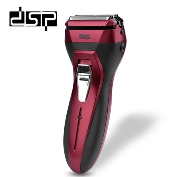 DSP F-60005 Washable Rechargeable Shaver Rotary Men's Electric Razor with Pop-up Trimmer Shaving Machine Men Face Care
DSP F-60005 Washable Rechargeable Shaver Rotary Men's Electric Razor with Pop-up Trimmer Shaving Machine Men Face Care