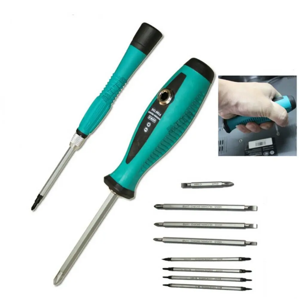 10X Screwdriver Set Precision Magnetic Phillips Slotted Star Bits Repair Tool for Home Small And Medium Sized Mechanical HG9519
10X Screwdriver Set Precision Magnetic Phillips Slotted Star Bits Repair Tool for Home Small And Medium Sized Mechanical HG9519