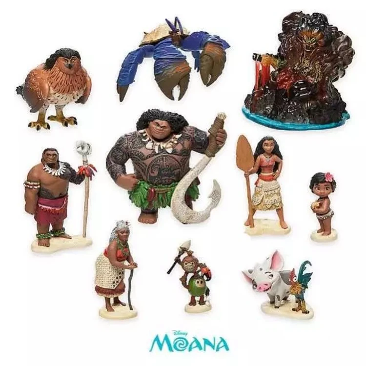 Princess Moana Maui Figure Set Juguetes Figura Prinzessin Moana Heihei Hei Hei Pua Pig Action Toy Figure Boneca Accessories Gift
Princess Moana Maui Figure Set Juguetes Figura Prinzessin Moana Heihei Hei Hei Pua Pig Action Toy Figure Boneca Accessories Gift