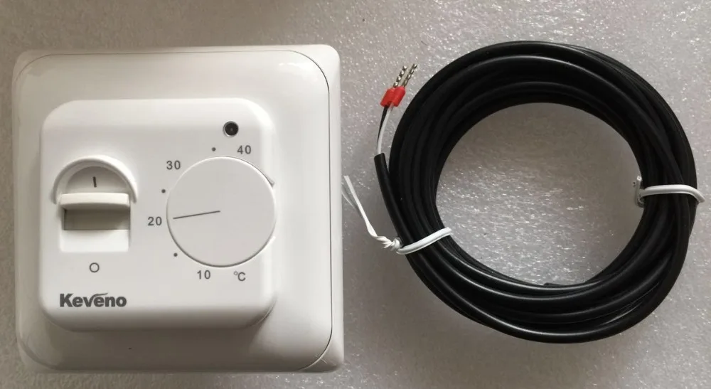 KMAHS2C Mechanical Room Thermostat for Electric heating system configured with floor sensor
KMAHS2C Mechanical Room Thermostat for Electric heating system configured with floor sensor
