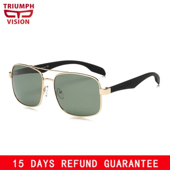 TRIUMPH VISION UV400 Protection Polarized Sunglasses Men High Quality Sun Glasses Men Pilot Shades Oculos Male Brand
TRIUMPH VISION UV400 Protection Polarized Sunglasses Men High Quality Sun Glasses Men Pilot Shades Oculos Male Brand