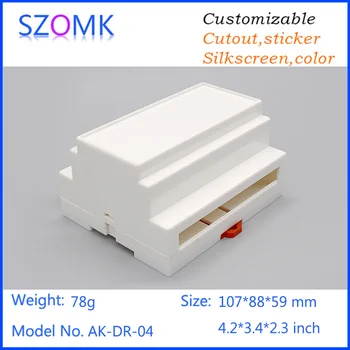 plastic distribution box electrical din rail enclosure (10 pcs) 107*88*59mm plastic instrument enclosure box PLC junction box
plastic distribution box electrical din rail enclosure (10 pcs) 107*88*59mm plastic instrument enclosure box PLC junction box