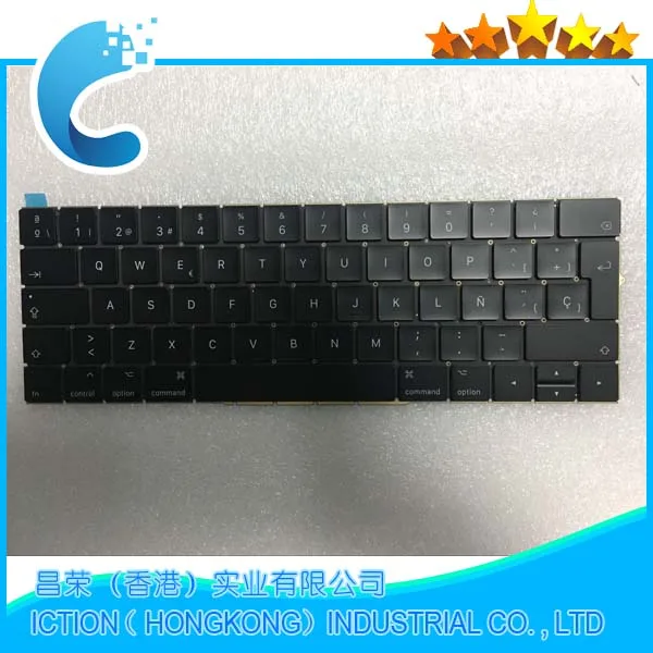 Original New A1707 Keyboard Spain for Macbook Pro Retina 15'' A1707 Spain Keyboard Late 2016 Mid 2017 Year
Original New A1707 Keyboard Spain for Macbook Pro Retina 15'' A1707 Spain Keyboard Late 2016 Mid 2017 Year