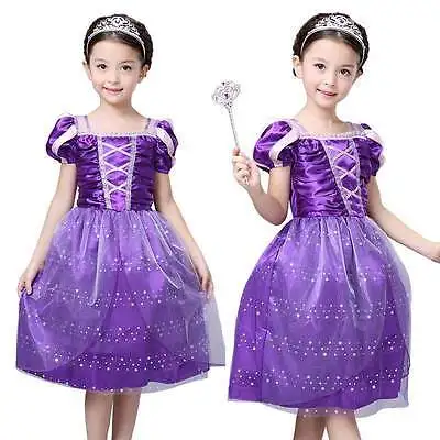 2017 Xmas Dresses Kids Girls Cosplay Princess Purple Dress Gown Rapunzel Costumes Halloween Christmas Party Dancing Costume Hot
2017 Xmas Dresses Kids Girls Cosplay Princess Purple Dress Gown Rapunzel Costumes Halloween Christmas Party Dancing Costume Hot