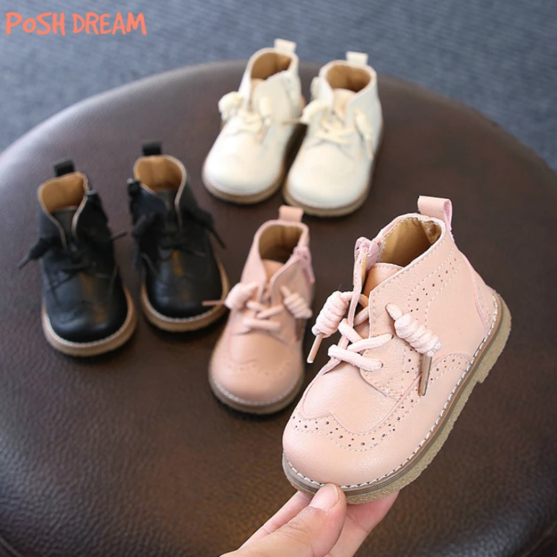 POSH DREAM 3 Colors England Style Fashion Baby Girls Shoes Pink Leather Short Boots Winter Baby Girls and Boys Martin Boots
POSH DREAM 3 Colors England Style Fashion Baby Girls Shoes Pink Leather Short Boots Winter Baby Girls and Boys Martin Boots