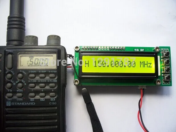 0.1 to 1100 MHz 0.1 to 1.1 GHz Frequency Counter Tester Measurement For Ham Radio
0.1 to 1100 MHz 0.1 to 1.1 GHz Frequency Counter Tester Measurement For Ham Radio