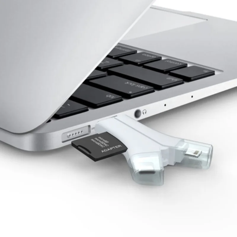 4 in 1 i Flash Drive TYPE-C USB Micro SD&TF Card Reader Adapter for iPhone iPad Macbook Android Camera D05 Multi-Card Reader
4 in 1 i Flash Drive TYPE-C USB Micro SD&TF Card Reader Adapter for iPhone iPad Macbook Android Camera D05 Multi-Card Reader