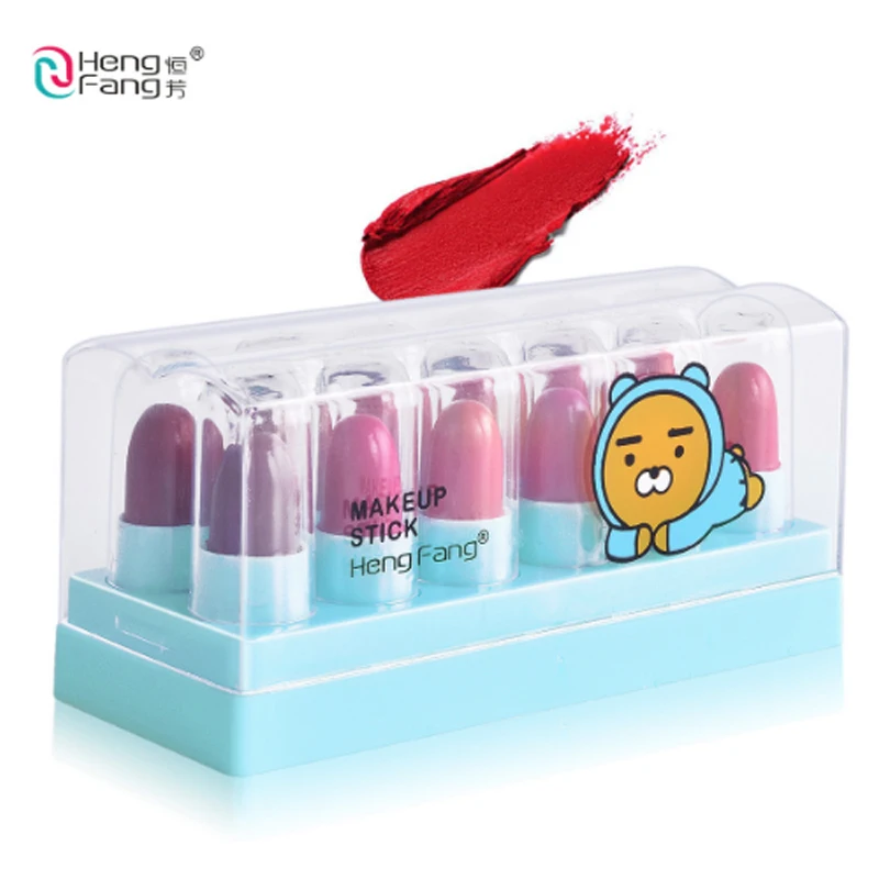 HengFang Brand 12Colors/Set Mini Cute 12 Colors Lipstick Travel Set Moisturizer Long-lasting 1.2gx12 Colors
HengFang Brand 12Colors/Set Mini Cute 12 Colors Lipstick Travel Set Moisturizer Long-lasting 1.2gx12 Colors