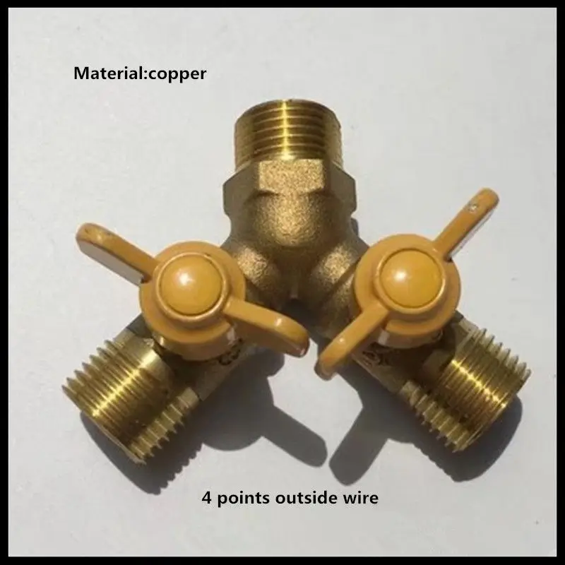 Hose Barb Y Type Three Way Brass Shut Off Ball Valve Safety Valve Adapter For Fuel Gas Water Oil Air
Hose Barb Y Type Three Way Brass Shut Off Ball Valve Safety Valve Adapter For Fuel Gas Water Oil Air