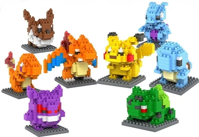 LOZ Pokeball Toy Charmander Bulbasaur Squirtle Mewtwo Eevee Child Anime Building Blocks Brinquedos Toys for Children 
LOZ Pokeball Toy Charmander Bulbasaur Squirtle Mewtwo Eevee Child Anime Building Blocks Brinquedos Toys for Children