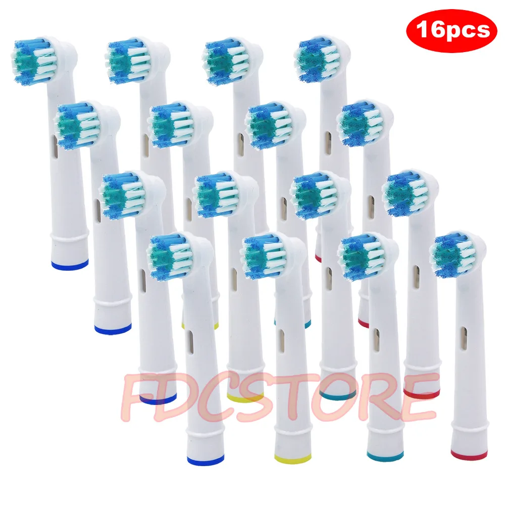 16pcs Replacement Brush Heads For Oral-B Electric Toothbrush Advance Power/Pro Health/Triumph/3D Excel/Vitality Precision Clean
16pcs Replacement Brush Heads For Oral-B Electric Toothbrush Advance Power/Pro Health/Triumph/3D Excel/Vitality Precision Clean