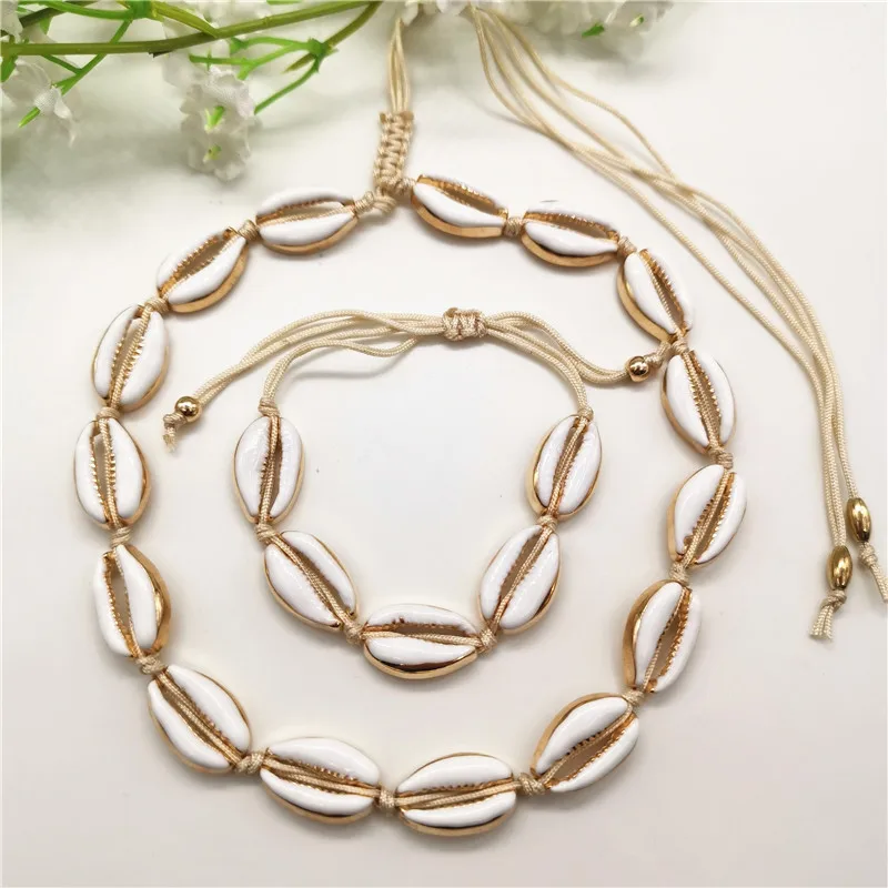 Exaggerated White Gold Color Cowrie Shell Choker Necklace Women Fashion Beach Statement Chain Necklace Collares Collier 2019
Exaggerated White Gold Color Cowrie Shell Choker Necklace Women Fashion Beach Statement Chain Necklace Collares Collier 2019