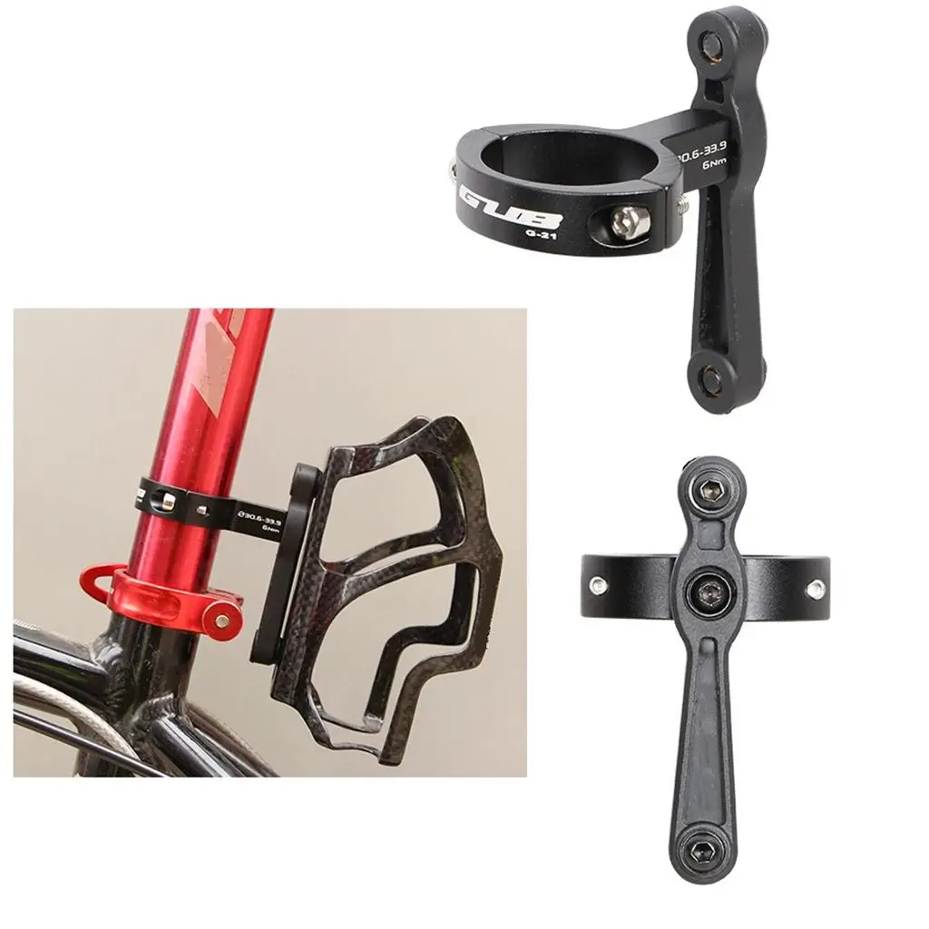 Bike Bottle Cage Mount Bottle Cage Adapter Sports Cycling 3inch Long Black Bike Bottle Cage Mount Bottle Cage Adapter Sports Cycling 3inch Long Black