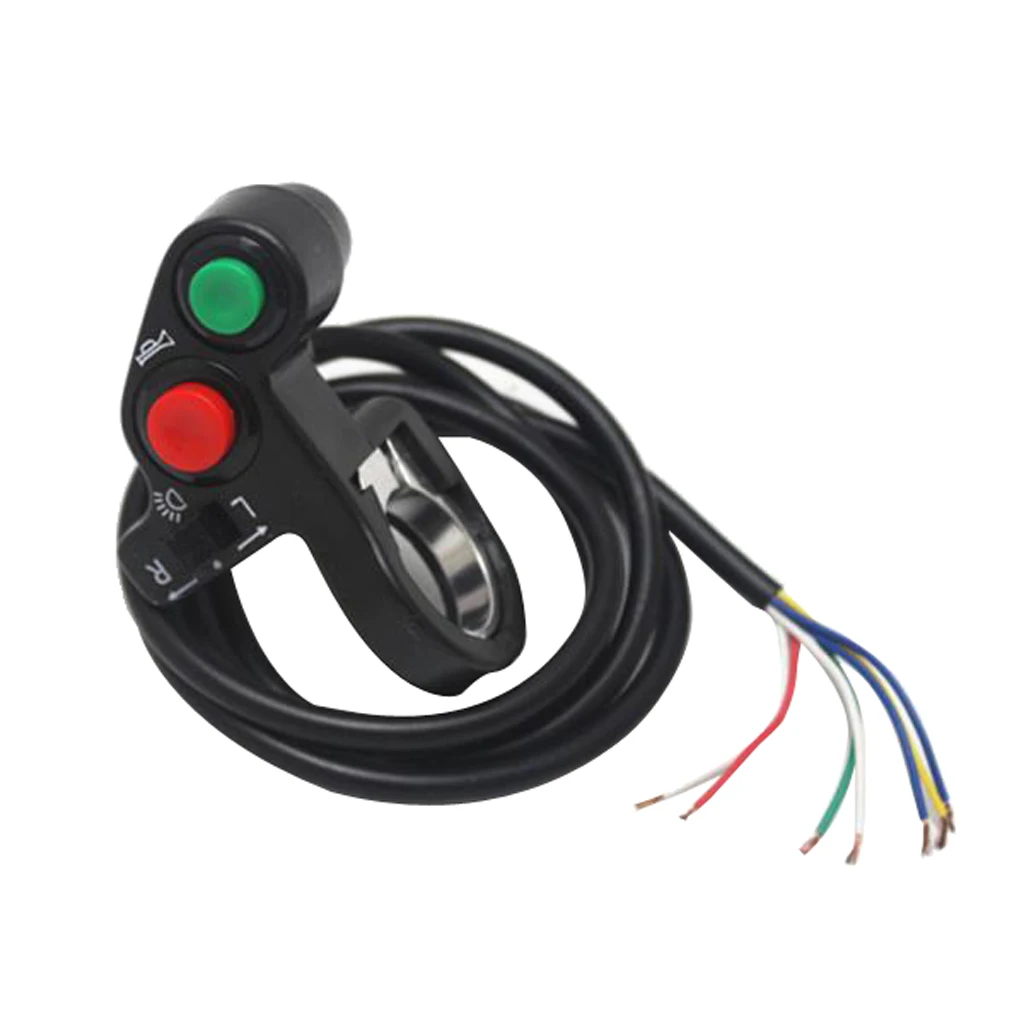 New Portable Motorcycle Switches Motorcycle ATV Bike Horn Turn Signals On/Off Light Handlebar Switch For 7/8inch Dia Handlebars New Portable Motorcycle Switches Motorcycle ATV Bike Horn Turn Signals On/Off Light Handlebar Switch For 7/8inch Dia Handlebars