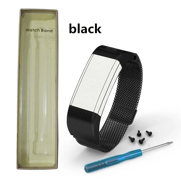 Replacement Milanese Striped Stainless Steel Straps with Tool Kits for Garmin vivosmart HR+ plus Approach X10/X40 Tracker 6.29
Replacement Milanese Striped Stainless Steel Straps with Tool Kits for Garmin vivosmart HR+ plus Approach X10/X40 Tracker 6.29