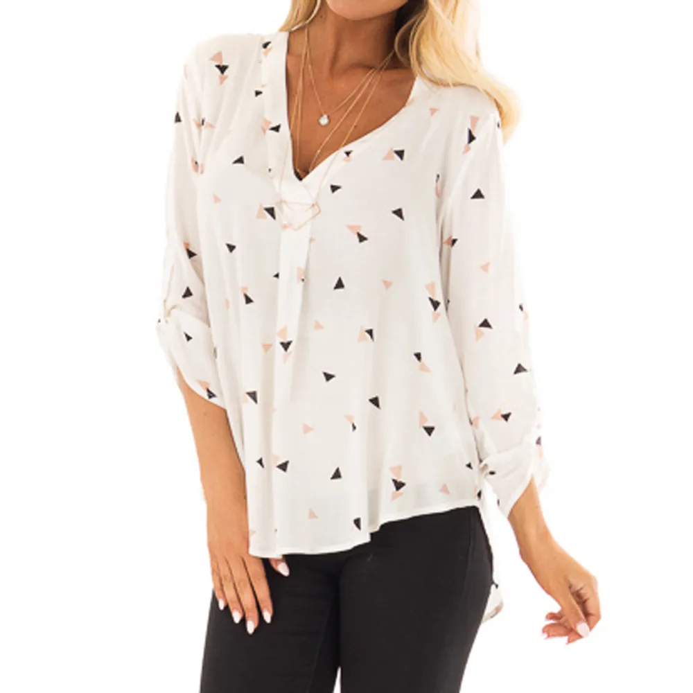 Blouses Women V-Neck Print womens tops and blouses Casual Fashion Long Sleeve Blouse Ladies Tops blusas mujer de moda 2019
Blouses Women V-Neck Print womens tops and blouses Casual Fashion Long Sleeve Blouse Ladies Tops blusas mujer de moda 2019