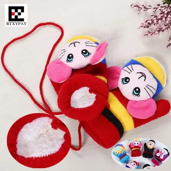 12p Children Winter Plus Imitation Cashmere Keep Warm Knitted Gloves,Boys and Girls Unisex Cute 3D Cartoon Hanging Neck Mittens
12p Children Winter Plus Imitation Cashmere Keep Warm Knitted Gloves,Boys and Girls Unisex Cute 3D Cartoon Hanging Neck Mittens