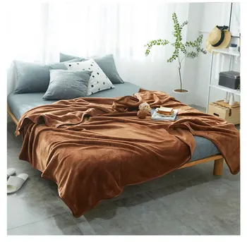 45 Brown Flannel Blanket Bed Mantas Soft Throw Fleece Winter Blanket For Children Adult Bedspread Sofa Bed Covers Quilts
45 Brown Flannel Blanket Bed Mantas Soft Throw Fleece Winter Blanket For Children Adult Bedspread Sofa Bed Covers Quilts