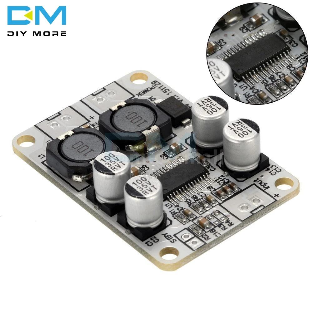 TPA3110 PBTL 30W Digital Mono Amplifier Module Board Power AMP DC 8-26V Diy Electronic PCB Board
TPA3110 PBTL 30W Digital Mono Amplifier Module Board Power AMP DC 8-26V Diy Electronic PCB Board