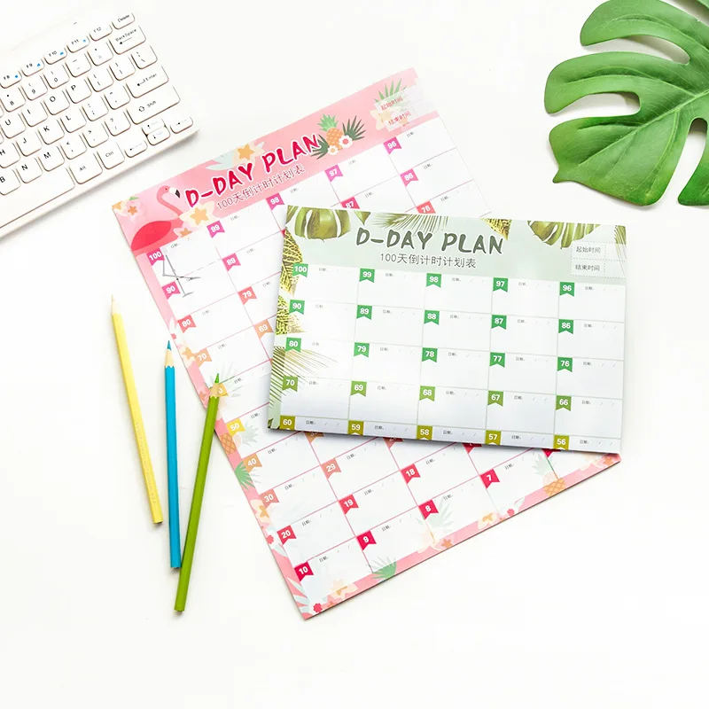 Creative Kawaii 100 Days Plan Book Cute Daily Weekly Monthly Planner Schedule Book Korean Stationery Office School Supplies
Creative Kawaii 100 Days Plan Book Cute Daily Weekly Monthly Planner Schedule Book Korean Stationery Office School Supplies