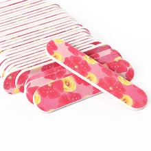 10 יח'\סט פצירה בלוק פרח חול חיץ כפול צד מקצועי סיד Ongle נייל אמנות מניקור טיפול איפור כלים TR848(China)