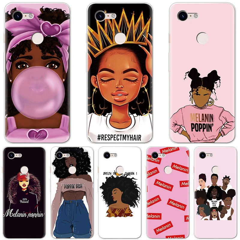 Afro Black Girl Magic Melanin Poppin Aba Art Case For Google Pixel 2 XL Ultra Thin Back Cover For Google Pixel 3 XL Funda Case
Afro Black Girl Magic Melanin Poppin Aba Art Case For Google Pixel 2 XL Ultra Thin Back Cover For Google Pixel 3 XL Funda Case