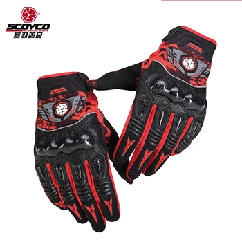 2019 Summer New SCOYCO off-road motorcycle gloves carbon fiber Locomotive racing glove Knight riding leather gloves Black red
2019 Summer New SCOYCO off-road motorcycle gloves carbon fiber Locomotive racing glove Knight riding leather gloves Black red