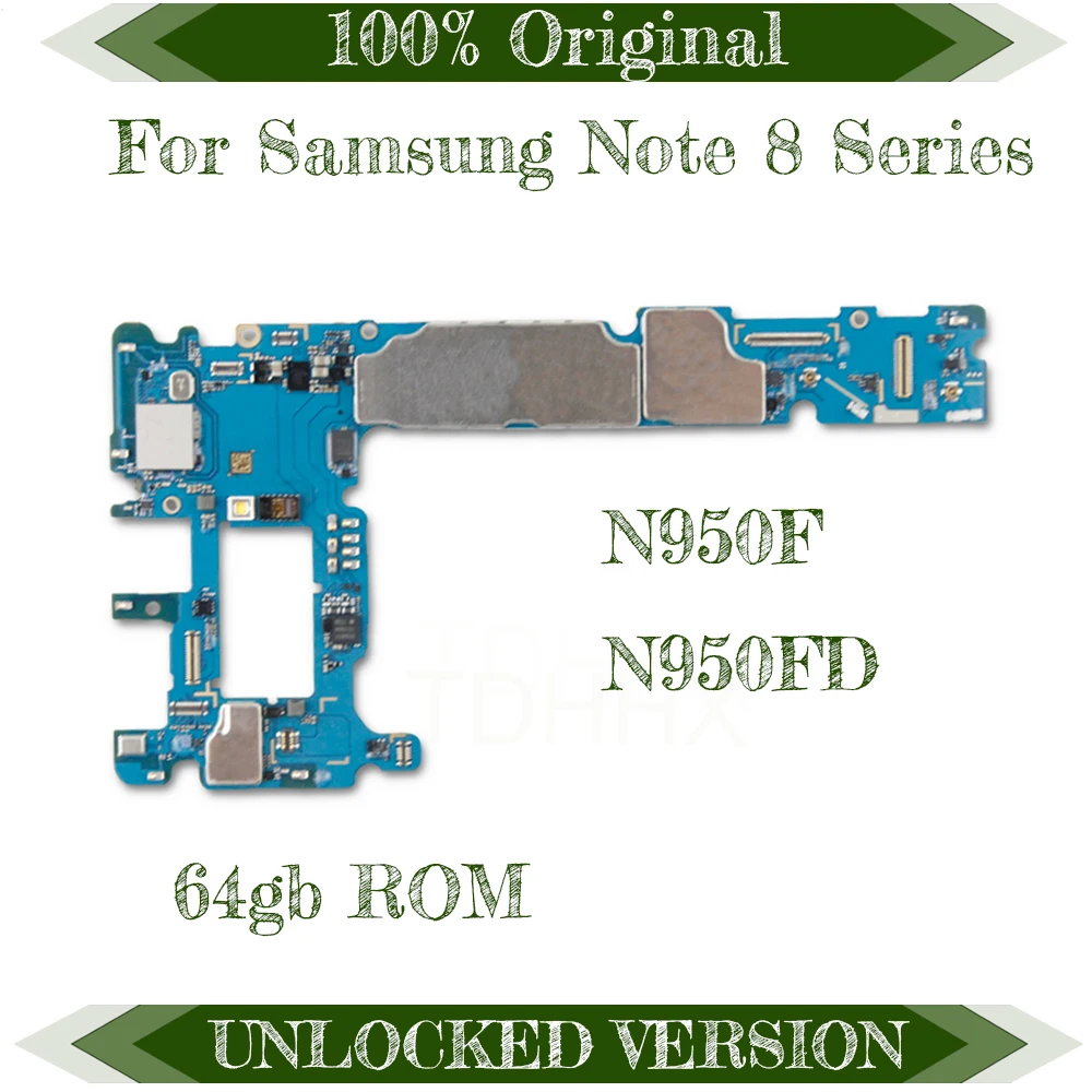 6GB RAM + 64GB ROM 100% Tested Unlocked Logic Board for Samsung Note 8 N950F / N950FD N950U Motherboard Full Function Mainboard
6GB RAM + 64GB ROM 100% Tested Unlocked Logic Board for Samsung Note 8 N950F / N950FD N950U Motherboard Full Function Mainboard