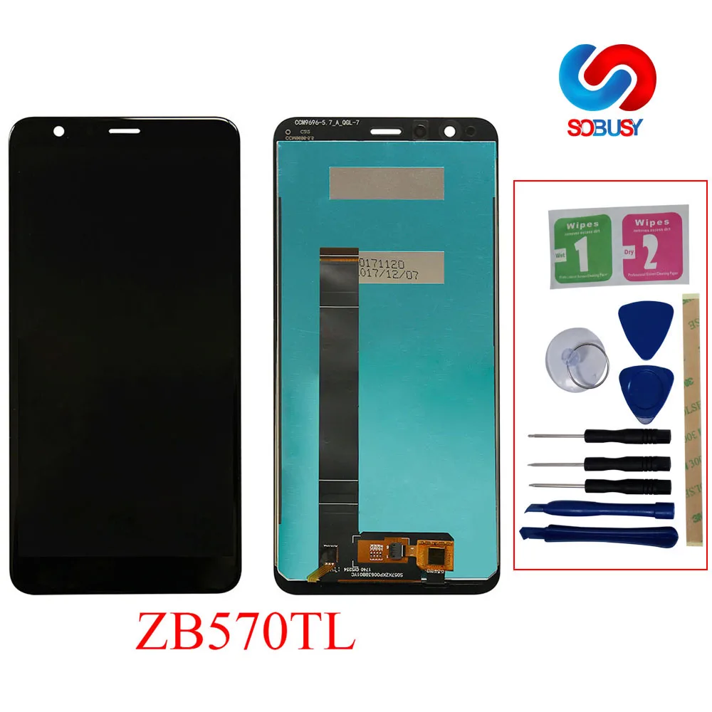 ЖК дисплей для Asus Zenfone Max Plus ZB570TL X018DC сенсорный экран с дигитайзером в сборе рамкой