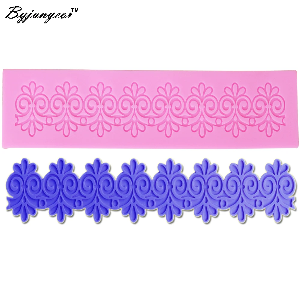 Byjunyeor Flower Lace Silicone Lace Mat For Cake Border Sugarcraft Gumpaste Cake Decorating Tools
Byjunyeor Flower Lace Silicone Lace Mat For Cake Border Sugarcraft Gumpaste Cake Decorating Tools