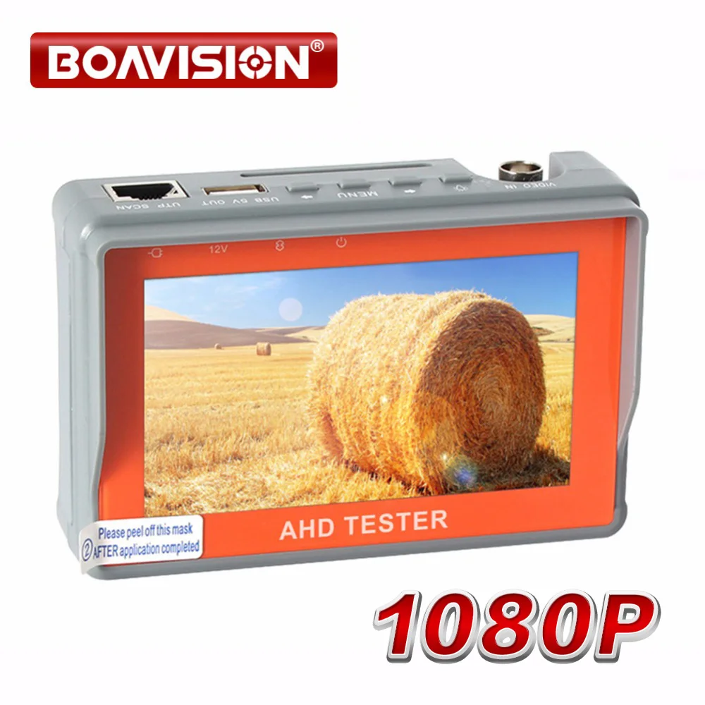 Portable 2MP AHD CCTV Security Camera Tester With 4.3 Inch Color LCD Screen Video Test 1080P Surveillance Analog Camera Tester
Portable 2MP AHD CCTV Security Camera Tester With 4.3 Inch Color LCD Screen Video Test 1080P Surveillance Analog Camera Tester