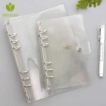 Newest A5/A6 PVC Notebook Accessory Office School Stationery Transparent Concise Loose Leaf 6 Holes Binder Diary Planner Cover
Newest A5/A6 PVC Notebook Accessory Office School Stationery Transparent Concise Loose Leaf 6 Holes Binder Diary Planner Cover