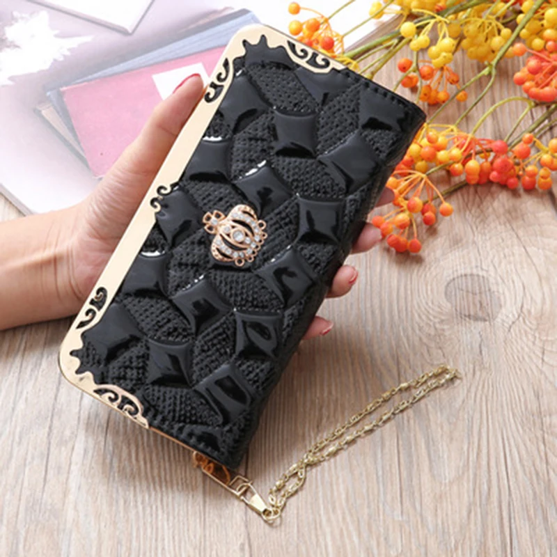 Fashion Purse Leather Long Zip Wallet Coin Card Holder Soft Leather Phone Card Female Clutch 2019 New Women's Cute
Fashion Purse Leather Long Zip Wallet Coin Card Holder Soft Leather Phone Card Female Clutch 2019 New Women's Cute