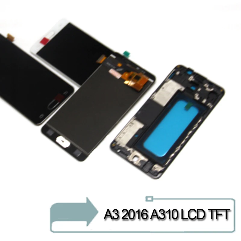 For Samsung Galaxy A3 2016 A310 A310F SM-A310F Full LCD Display With Touch Screen Digitizer Assembly Complete Bezel Frame
For Samsung Galaxy A3 2016 A310 A310F SM-A310F Full LCD Display With Touch Screen Digitizer Assembly Complete Bezel Frame