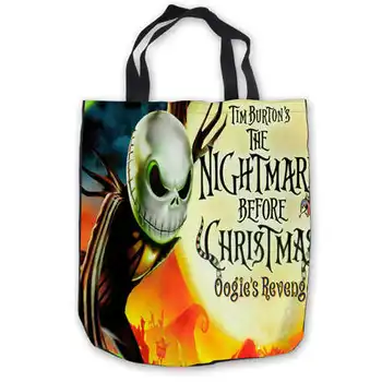 Custom Canvas The Nightmare Before Christmas Tote Hand Bags Shopping Bag Casual Beach HandBags Foldable 180911-01-New
Custom Canvas The Nightmare Before Christmas Tote Hand Bags Shopping Bag Casual Beach HandBags Foldable 180911-01-New