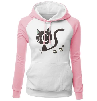 2018 Spring Raglan Hoodies Sexy Lady Brand Tracksuit Kawaii Cartoon Cat Sweet Pink Sweatshirt For Women Hoodie Harajuku Pullover
2018 Spring Raglan Hoodies Sexy Lady Brand Tracksuit Kawaii Cartoon Cat Sweet Pink Sweatshirt For Women Hoodie Harajuku Pullover