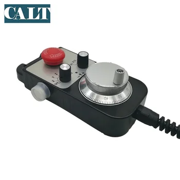 CALT TM1474-100BSL5 CNC Machine hand wheel MPG 100ppr Line driver voltage output 25ppr 142*74mm Manual pulse generator
CALT TM1474-100BSL5 CNC Machine hand wheel MPG 100ppr Line driver voltage output 25ppr 142*74mm Manual pulse generator