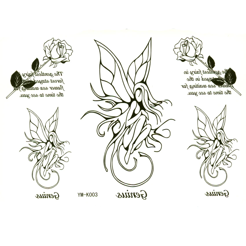 Flower Fairy waterproof-body-tattoo-stickers women tattoo sleeves henna tattoo tatuajes tattoo designs flowers calcinha espada
Flower Fairy waterproof-body-tattoo-stickers women tattoo sleeves henna tattoo tatuajes tattoo designs flowers calcinha espada