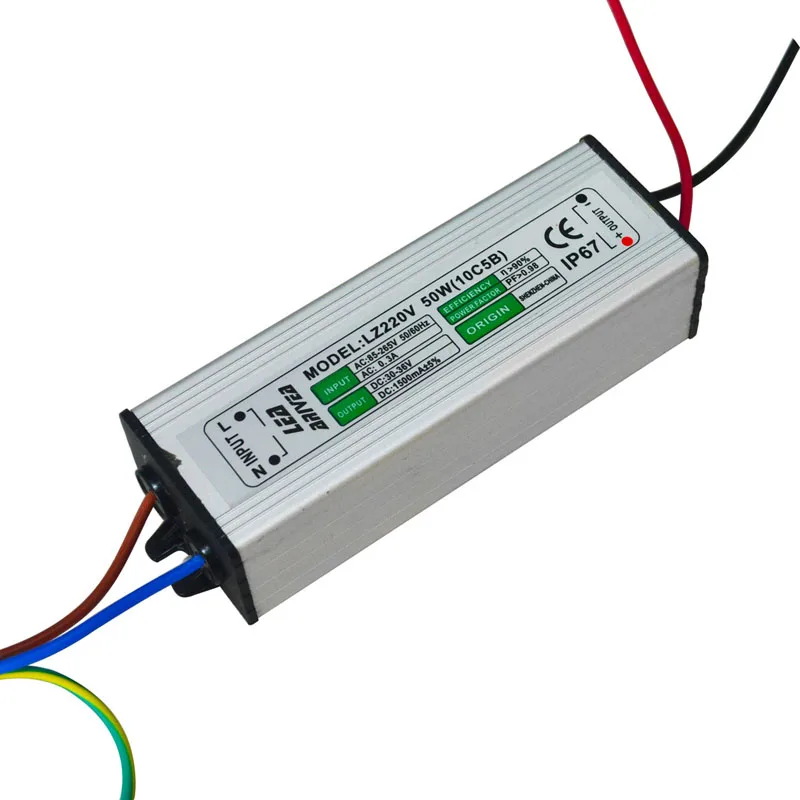 Jiawen 50W output DC30-36V Waterproof External LED Power Supply Driver (input AC85-265V)
Jiawen 50W output DC30-36V Waterproof External LED Power Supply Driver (input AC85-265V)